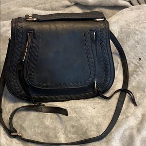 Black cross body purse